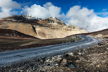 Image showing Manali-Leh road