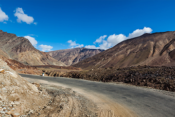 Image showing Manali-Leh road