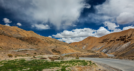 Image showing Manali-Leh road