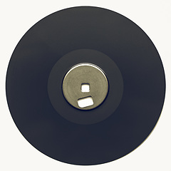 Image showing Vintage looking Magnetic disc