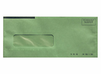 Image showing Vintage looking Letter envelope