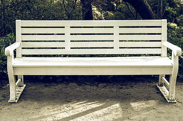 Image showing Vintage looking Bench picture