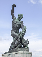 Image showing Liberty statue in Budapest