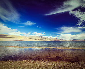 Image showing Lake Tso Moriri, Ladakh