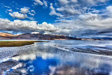 Image showing Lake Tso Moriri, Ladakh