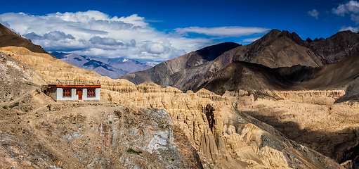 Image showing Landscape of Himalayas mountains in Ladakh