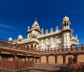 Image showing Jaswanth Thada mausoleum, Jodhpur, Rajasthan, India