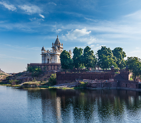 Image showing Jaswanth Thada mausoleum, Jodhpur, Rajasthan, India