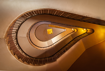 Image showing Spiral staircase