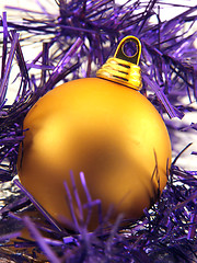 Image showing Christmas ornaments