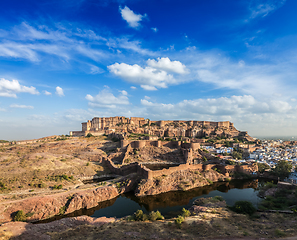 Image showing Mehrangarh Fort, Jodhpur, Rajasthan, India