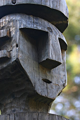 Image showing Wooden Statue