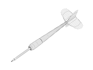 Image showing 3D model of dart
