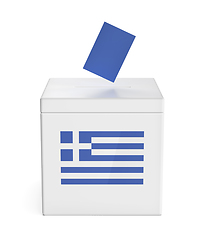 Image showing Concept image for elections in Greece