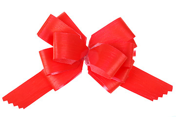 Image showing Red bow