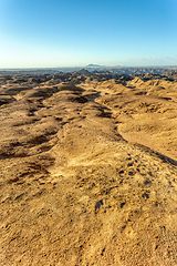 Image showing Incredible Namibia landscape like moonscape, Africa