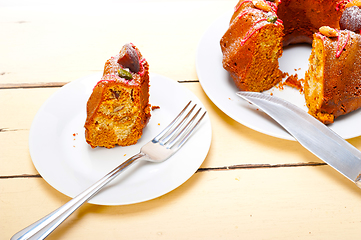 Image showing chestnut cake bread dessert