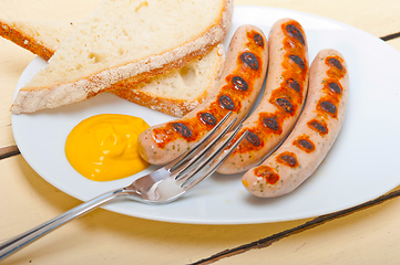 Image showing traditional German wurstel sausages