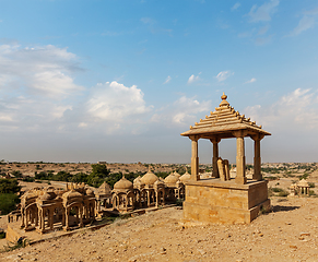 Image showing Bada Bagh, Jodhpur, Rajasthan, India