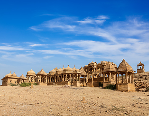 Image showing Bada Bagh, Jaisalmer, Rajasthan, India