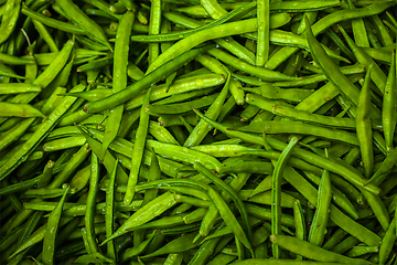 Image showing Grean peas background