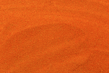 Image showing red sand in the desert