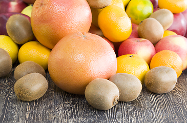 Image showing different citrus fruits