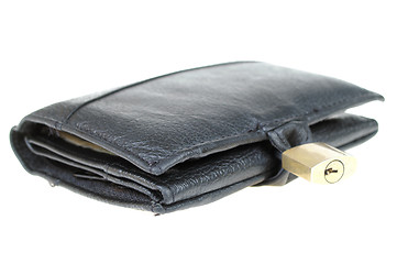 Image showing Black wallet