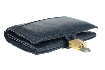 Image showing Black wallet