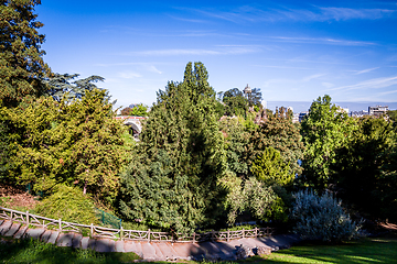 Image showing Buttes-Chaumont Park, Paris