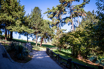 Image showing Buttes-Chaumont Park, Paris