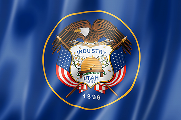 Image showing Utah flag, USA