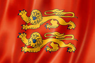 Image showing Normandy Region flag, France