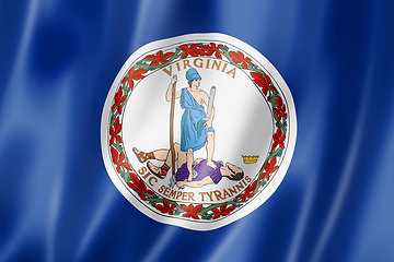 Image showing Virginia flag, USA