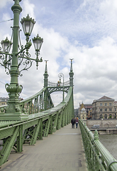 Image showing Liberty Bridge in Budapest