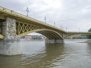 Image showing Margaret Bridge in Budapest