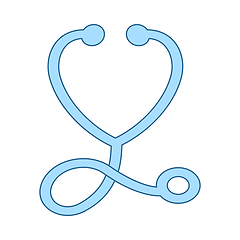 Image showing Stethoscope Icon