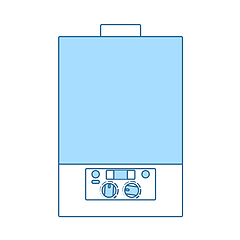 Image showing Gas Boiler Icon