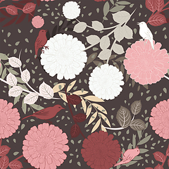 Image showing Seamless Floral Pattern