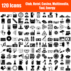 Image showing Set of 120 Icons