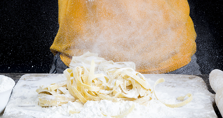 Image showing wheat flour pasta