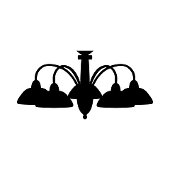 Image showing Lamp Silhouette