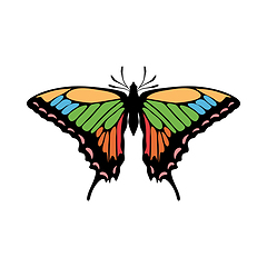 Image showing Butterfly Icon