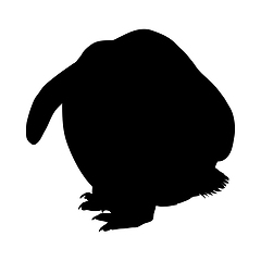 Image showing Penguin Silhouette