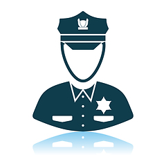 Image showing Policeman Icon