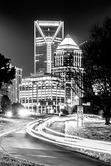 Image showing Downtown Charlotte North Carolina USA at Sunrise