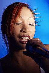 Image showing singing
