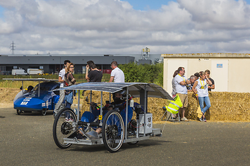 Image showing Solar Vehicle - Solar Cup 2017