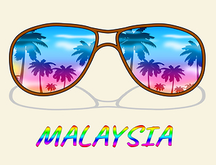 Image showing Malaysia Holiday Shows Kuala Lumpur And Vacation