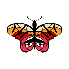 Image showing Butterfly Icon